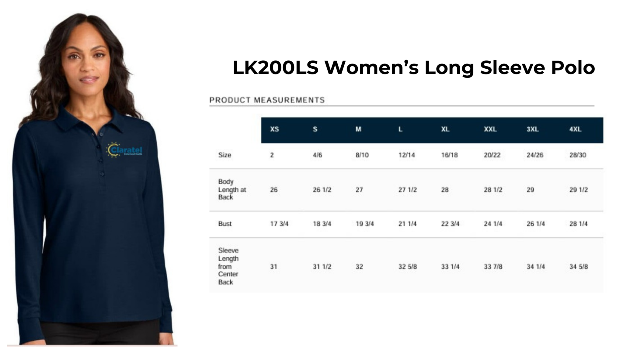 Women's Long Sleeve Polo
