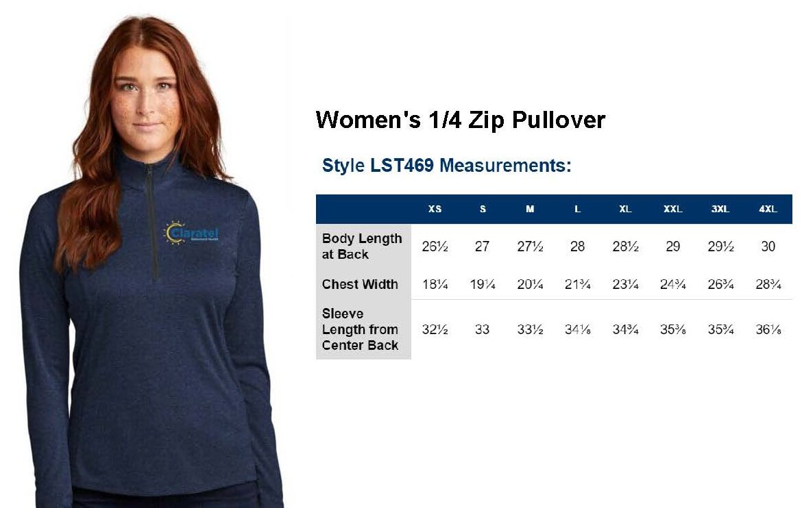 Women's 1/4 Zip Pullover