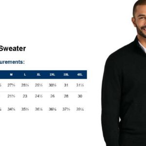 Men's Full Zip Sweater