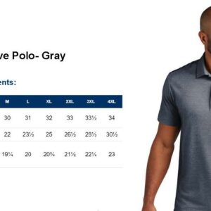 Men's Short Sleeve Polo - Gray