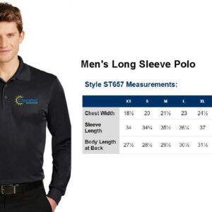 Men's Long Sleeve Polo